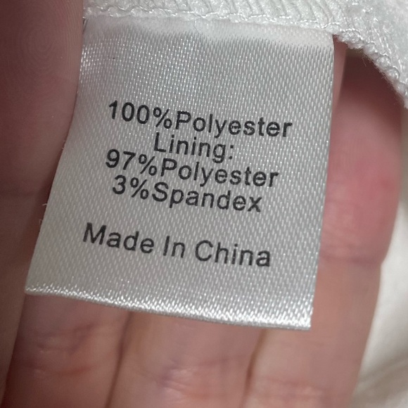 Tuckernuck Ivory Strapless White Marin Blouse Sz M - Picture 6 of 9